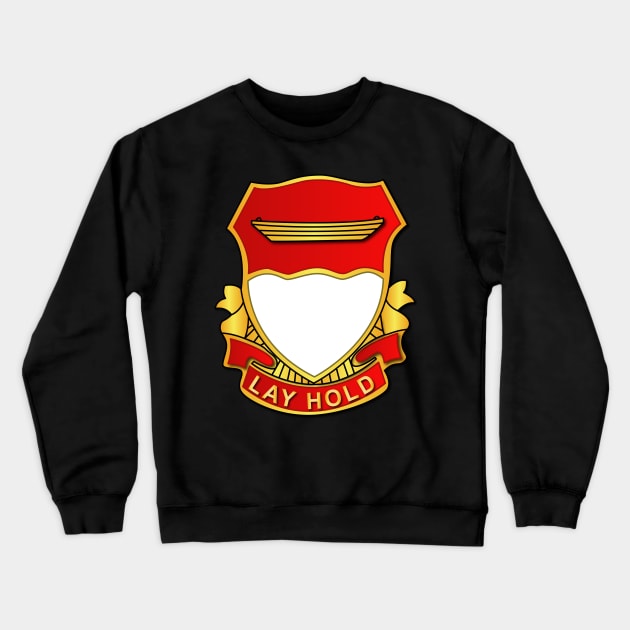 DUI - 87th Engineer Battalion Crewneck Sweatshirt by twix123844